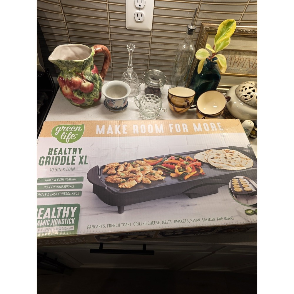 GreenLife 20" Extra Large Electric Griddle